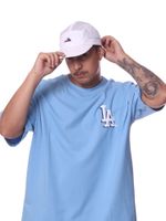 Camiseta-New-Era-All-Core-Street-MLB-Azul-claro
