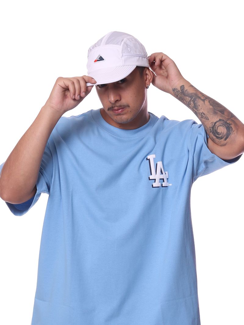 Camiseta-New-Era-All-Core-Street-MLB-Azul-claro