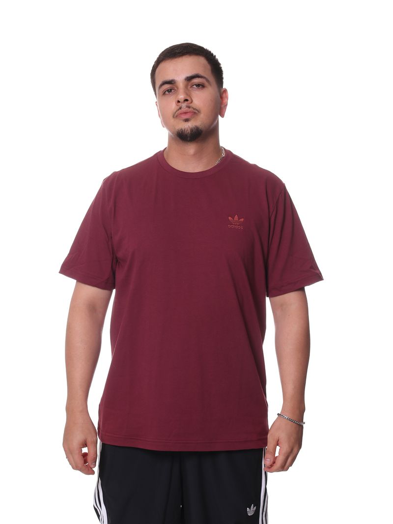 Camiseta-Adidas-Trefoil-Essentials-Shadow-red