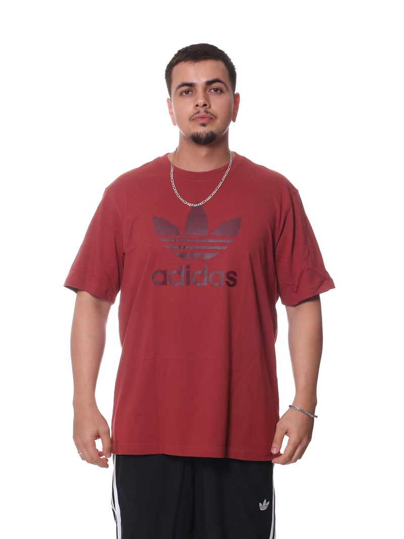 Camiseta-Adidas-Adicolor-Trefoil-Preloved-ruby