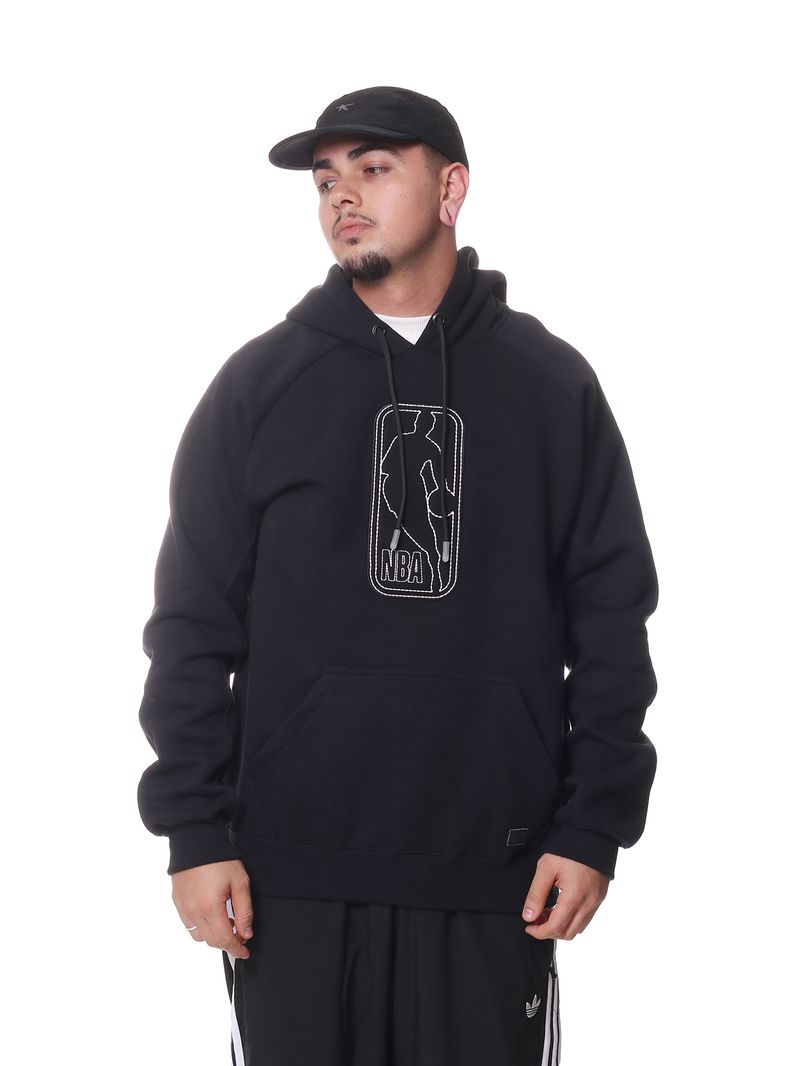 Moletom-NBA-Logo-Preto