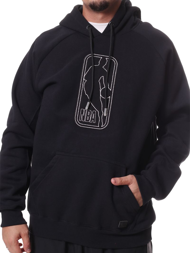 Moletom-NBA-Logo-Preto