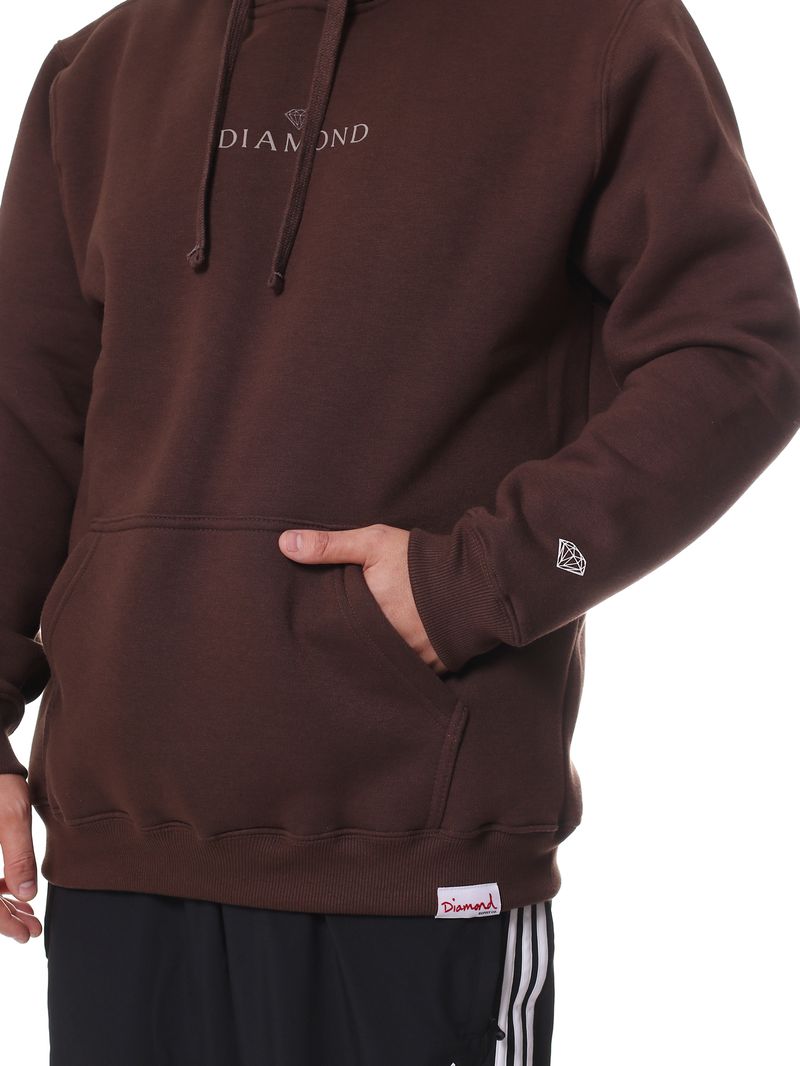 Moletom-Diamond-Logo-Brown