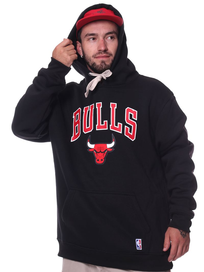 Moletom-NBA-Chicago-Bulls-Logo-Preto
