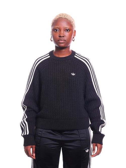Moletom Adidas Knitted Adicolor Crew