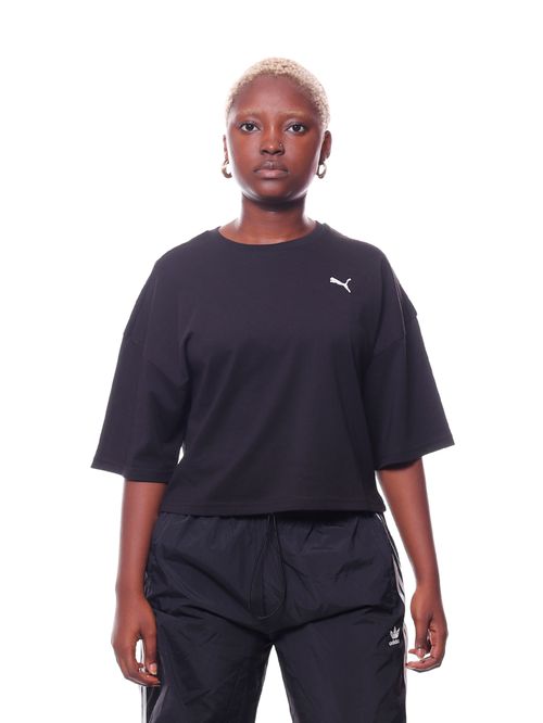 Camiseta Puma Wardrobe ESS Oversized Short