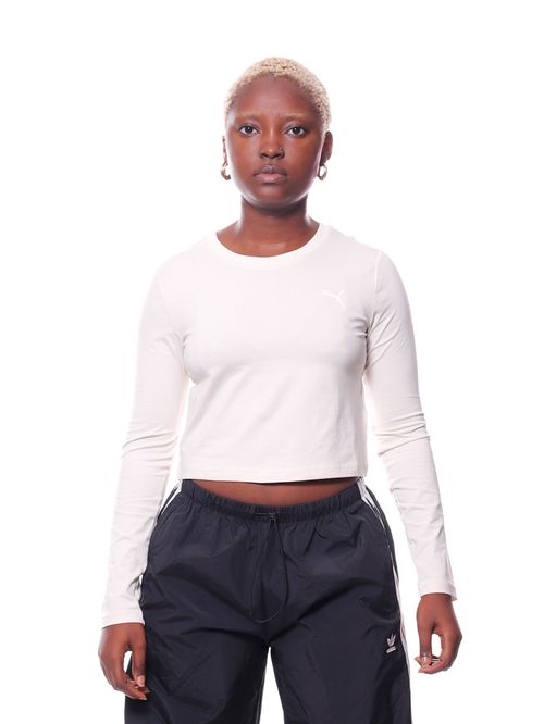 Camiseta Puma Wardrobe Ess Longsleeve Baby