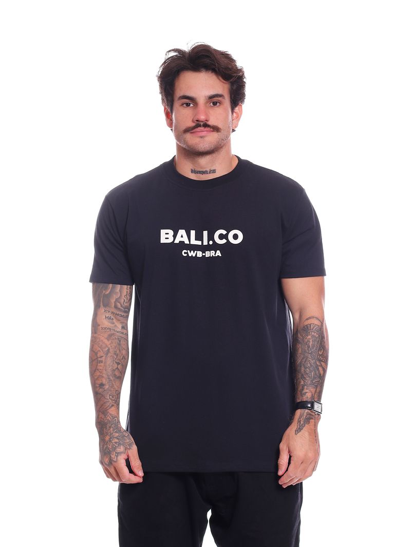 Camiseta-Bali-Hai-Tiger-Never-Back-Down-Preto