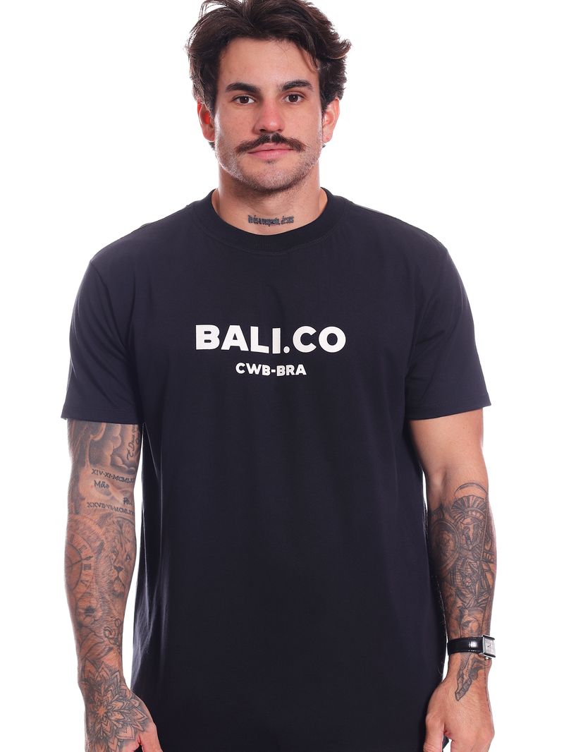 Camiseta-Bali-Hai-Tiger-Never-Back-Down-Preto