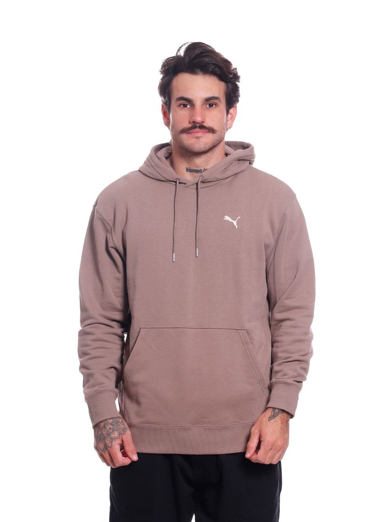 Moletom-Puma-Wardrobe-Ess-Hoodie-Totally-taupe