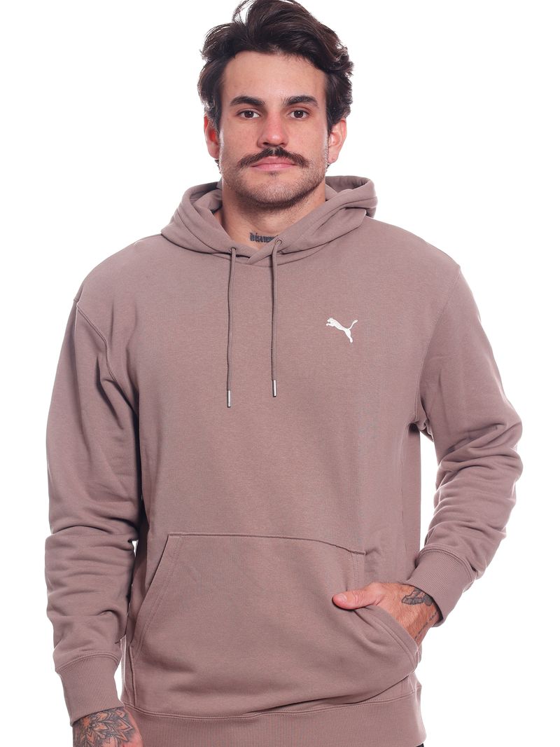 Moletom-Puma-Wardrobe-Ess-Hoodie-Totally-taupe
