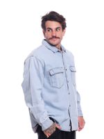 Camisa-Vans-LS-Faded-Denim-Azul