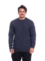 Sueter-Plus-Size-Bali-Hai-Basic-Tricot--Azul