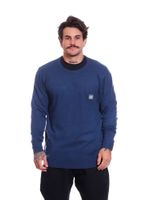 Sueter-Plus-Size-Bali-Hai-Basic-Tricot-Azul
