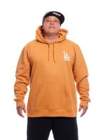 Moletom-Plus-Size-New-Era-Fechado-MLB-Los-Angeles-Dodgers-Core-Kaki