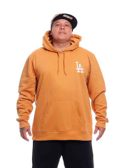 Moletom Plus Size New Era Fechado MLB Los Angeles Dodgers Core