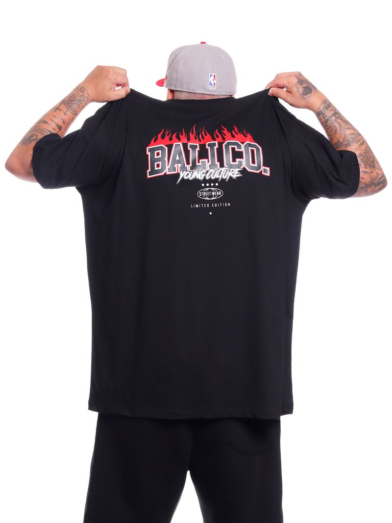 Camiseta-Plus-Size-Bali-Hai-Fire-Young-Culture-Preto