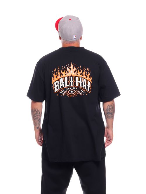 Camiseta Plus Size Bali Hai Fire