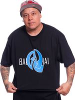 Camiseta-Plus-Size-Bali-hai-Sharp-Flow-Preto