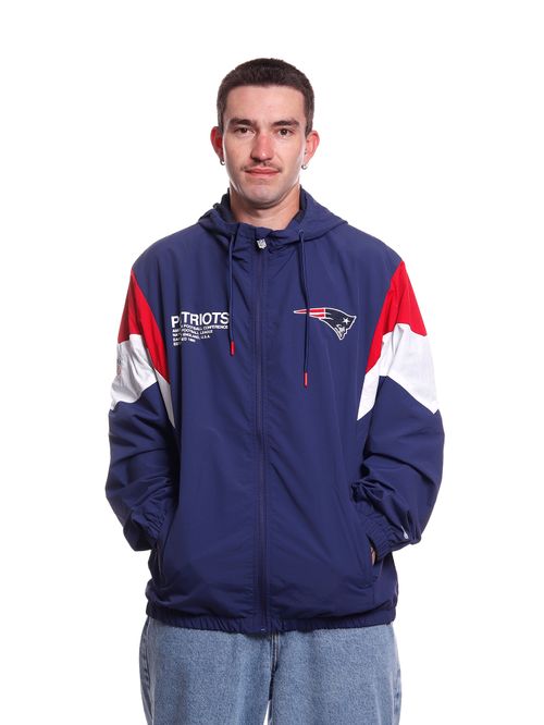 Jaqueta Corta Vento New Era NFL New England Patriots Institutional Style