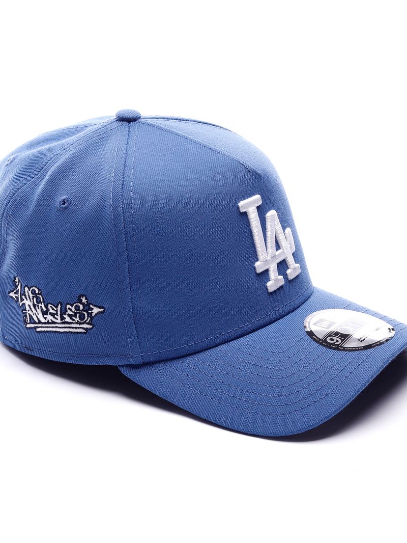 Bone-New-Era-9FORTY-A-Frame-MLB-Los-Angeles-Dodgers-Core-Street-Azul