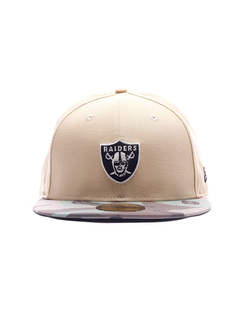 Bone-New-Era-59FIFTY-Fitted-NFL-Las-Vegas-Raiders-Camuflado-Bege-