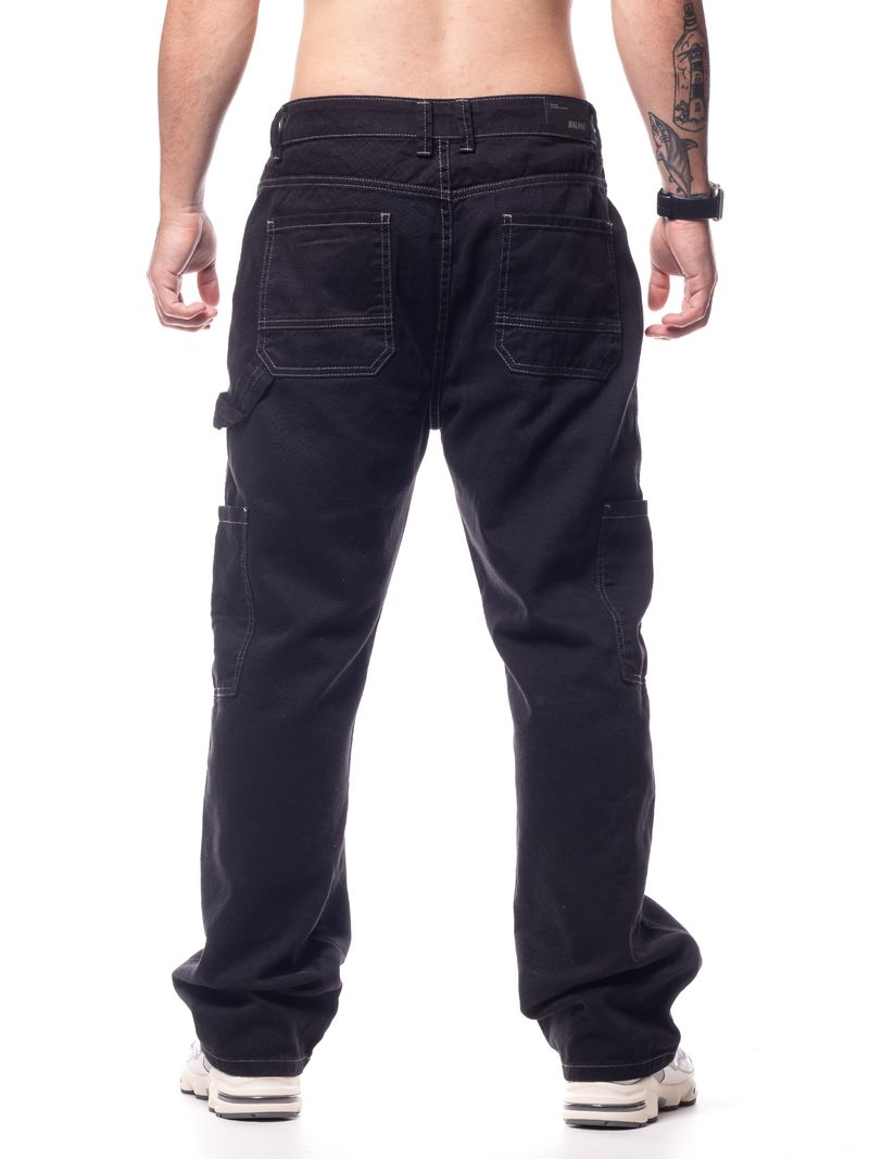 Calca-Bali-Hai-Straight-Cargo-Carpinteiro-Hanks-Plus-Preto