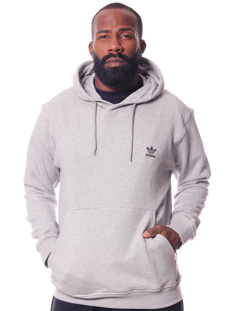Moletinho-Adidas-Capuz-Trefoil-Essentials-Grey
