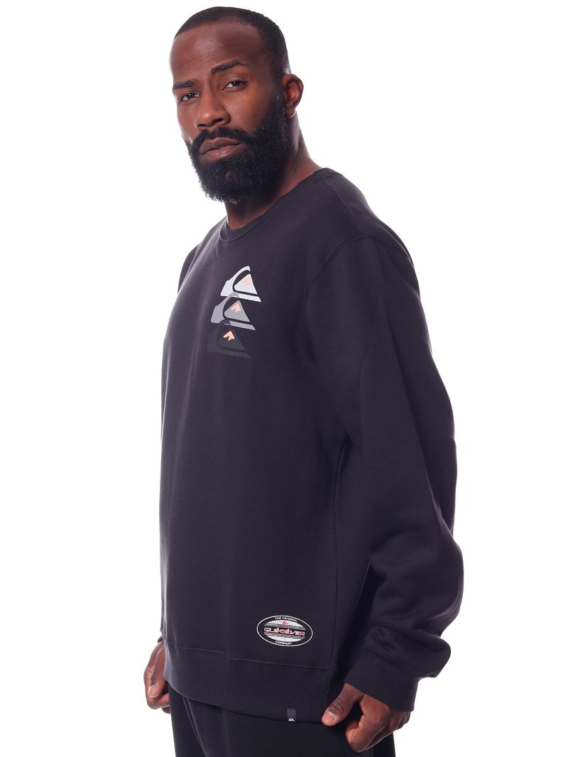 Moletom-Quiksilver-Care-Three-Logo-Preto