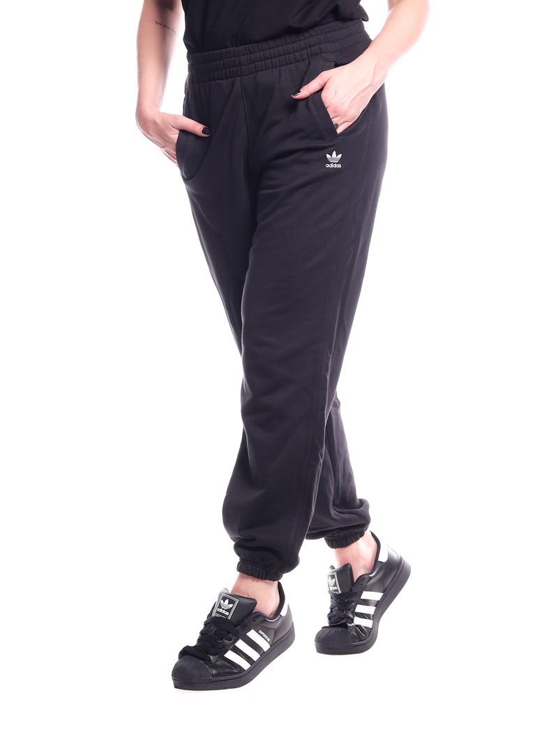 Calca-Adidas-Jogger-Moletinho-Essentials-Black
