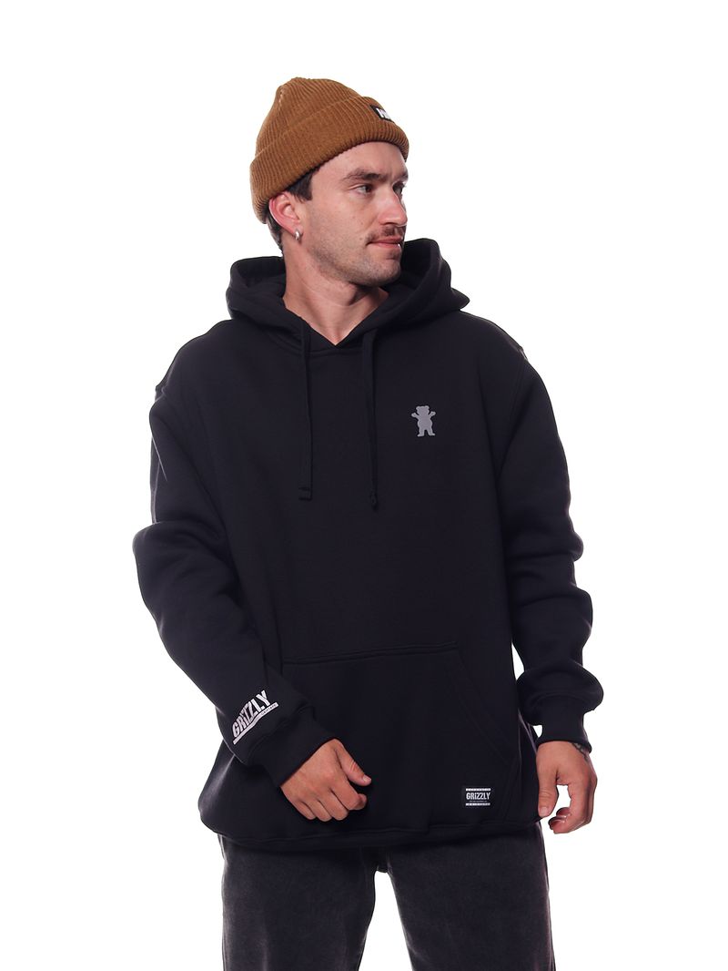 Moletom-Grizzly-Mini-Og-Bear-Hoodie-Black
