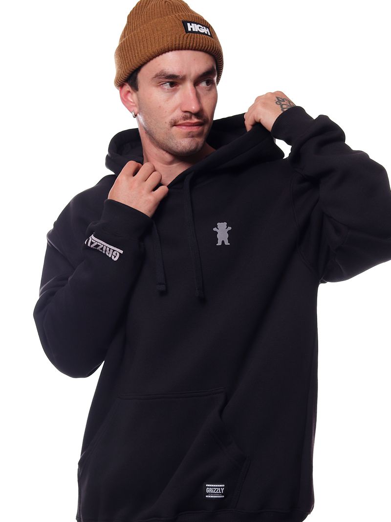 Moletom-Grizzly-Mini-Og-Bear-Hoodie-Black