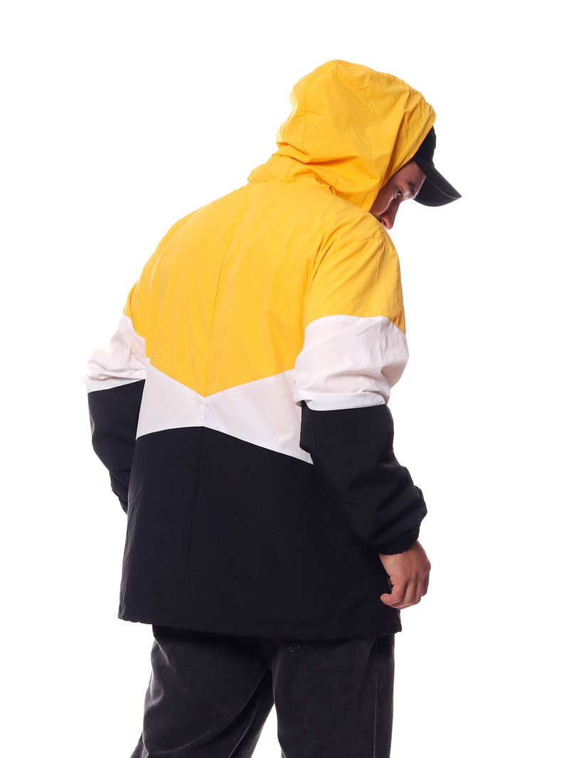 Jaqueta-Corta-Vento-New-Era-NBA-Los-Angeles-Lakers-Institutional-Style-Amarelo-preto