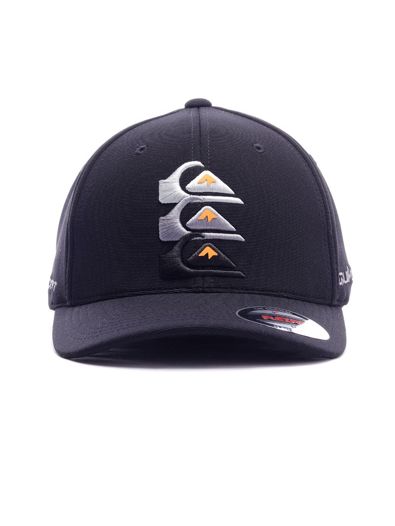 Bone-Quiksilver-Embroidery-Three-Logo-Black