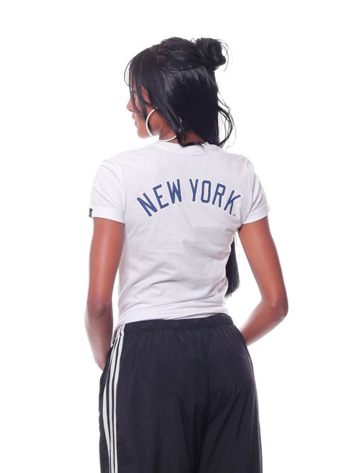 Camiseta New Era Baby Look MLB New York Yankees Classic