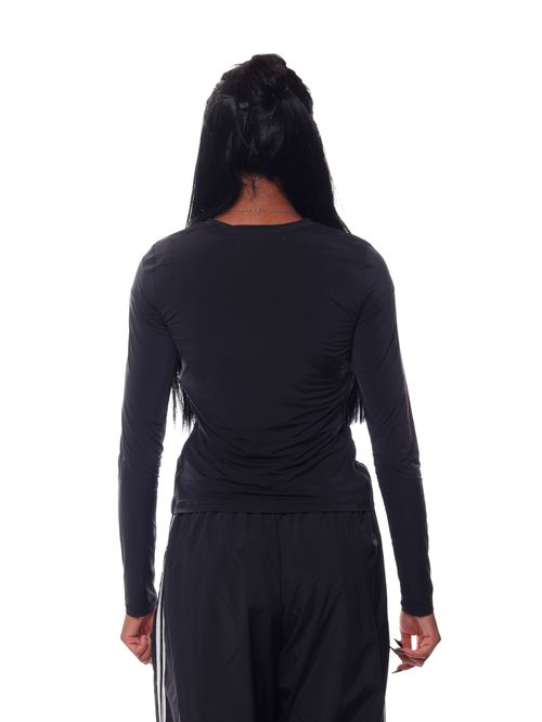 Camiseta Adidas Manga Longa Adicolor Sheer Três Listras