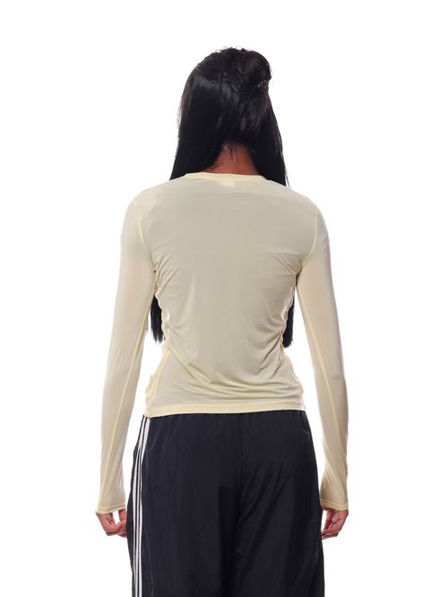 Camiseta Adidas Manga Longa Adicolor Sheer Três Listras