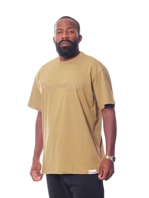 Camiseta T-Shirt Diamond Og Script