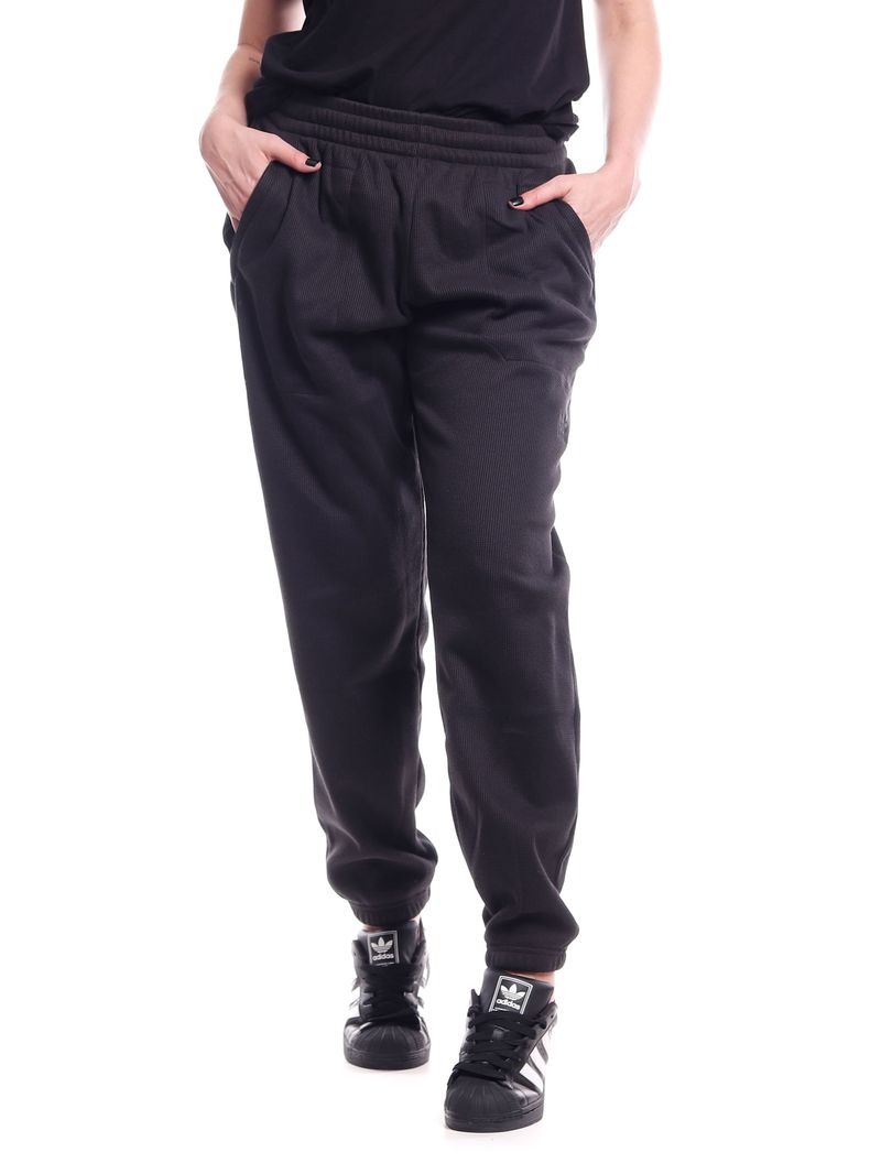 Calca-Adidas-Waffle-Trefoil-Essentials-Black