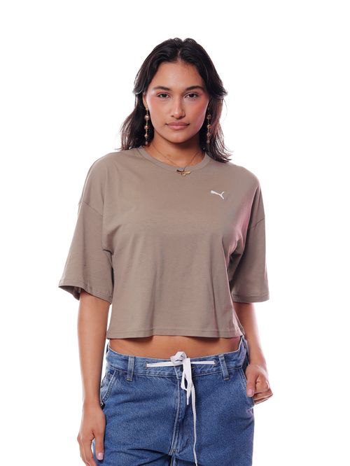 Camiseta Puma Wardrobe ESS Oversized