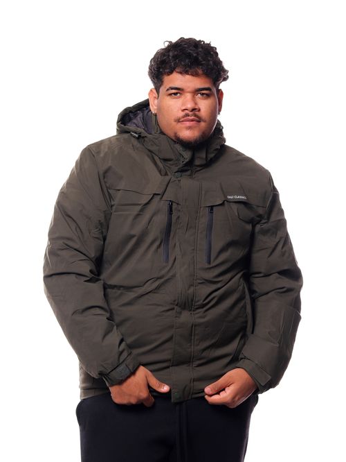 Jaqueta Plus Size Bali Hai Front Zip Classics