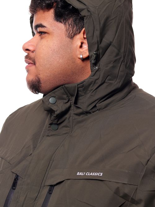Jaqueta Plus Size Bali Hai Front Zip Classics