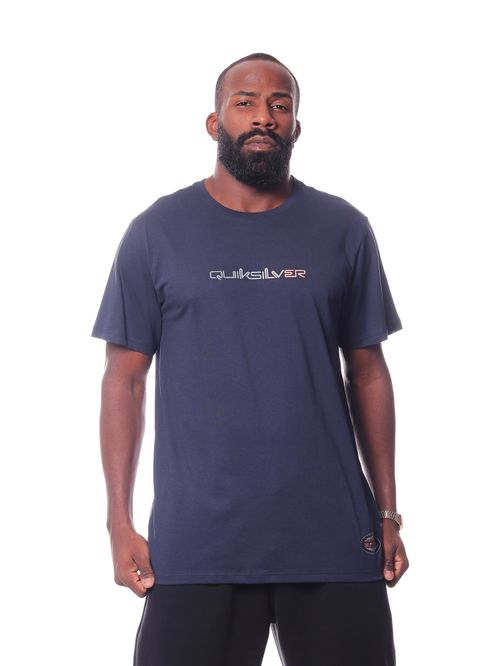 Camiseta Quiksilver Gradient Type New Wave