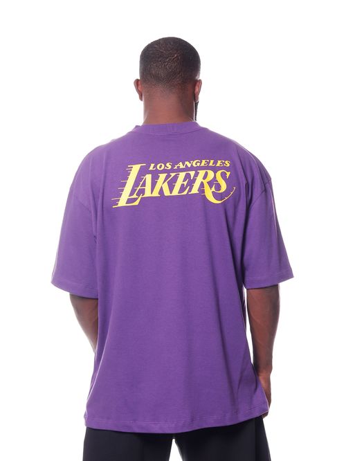 Camiseta New Era NBA Los Angeles Lakers Institutional Style