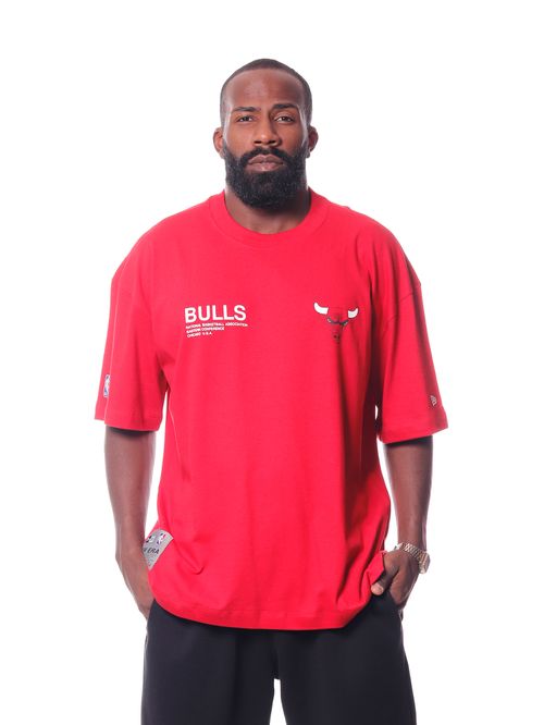 Camiseta New Era NBA Chicago Bulls Institutional Style