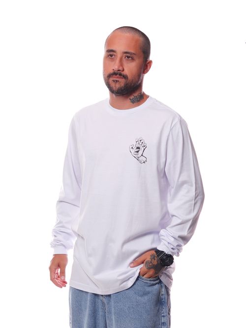 Camiseta Manga Longa Santa Cruz Simplified