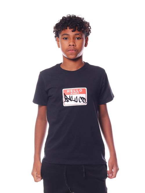 Camiseta Infantil Bali Hai Hello My Name Is Bali Co.