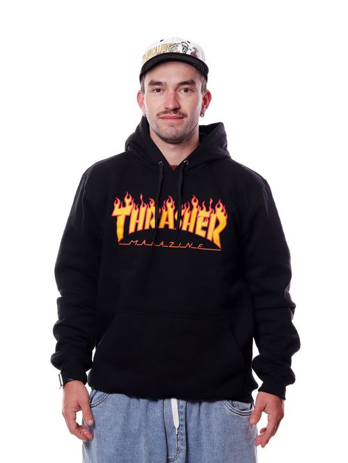 Moletom Thrasher Flame