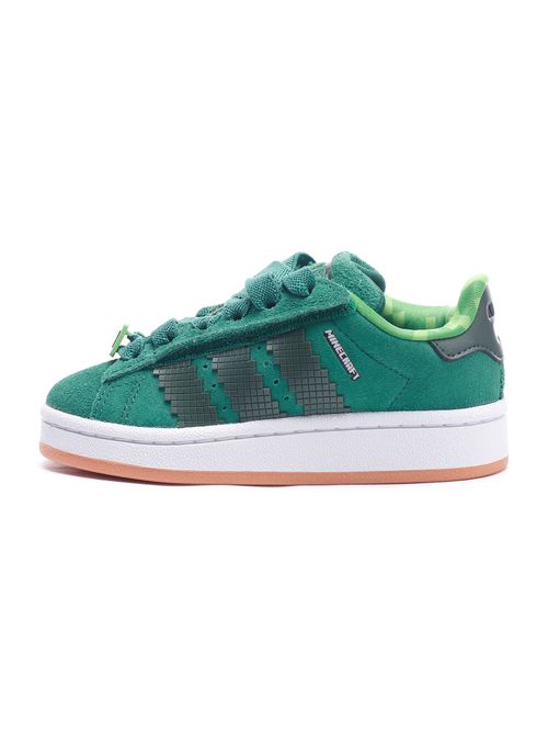 Tênis Infantil Adidas Campus 00s Conforto Fecho Cadarços Elásticos X Minecraft