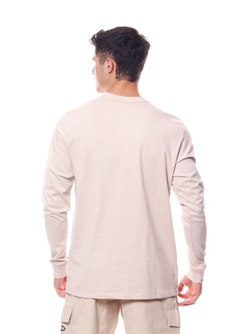 Camiseta Manga Longa Champion Embroidery